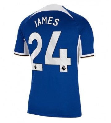 Chelsea Reece James #24 Primera Equipación 2023-24 Manga Corta